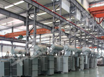 郴州非晶合金变压器生产现场