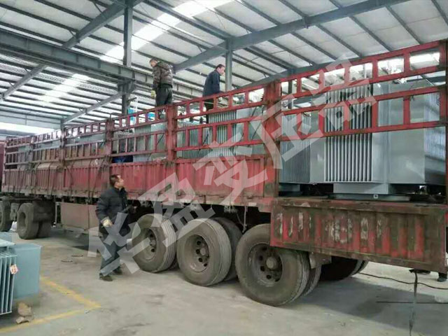 郴州非晶合金变压器发货现场